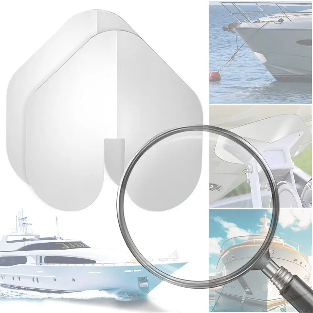 2Pcs Stainless Steel Bow Guard with Adhesive Boat Bow Protector Rust Proof Notched Bow Guard for Wear and Scratches Protection
2Pcs Stainless Steel Bow Guard with Adhesive Boat Bow Protector Rust Proof Notched Bow Guard for Wear and Scratches Protection