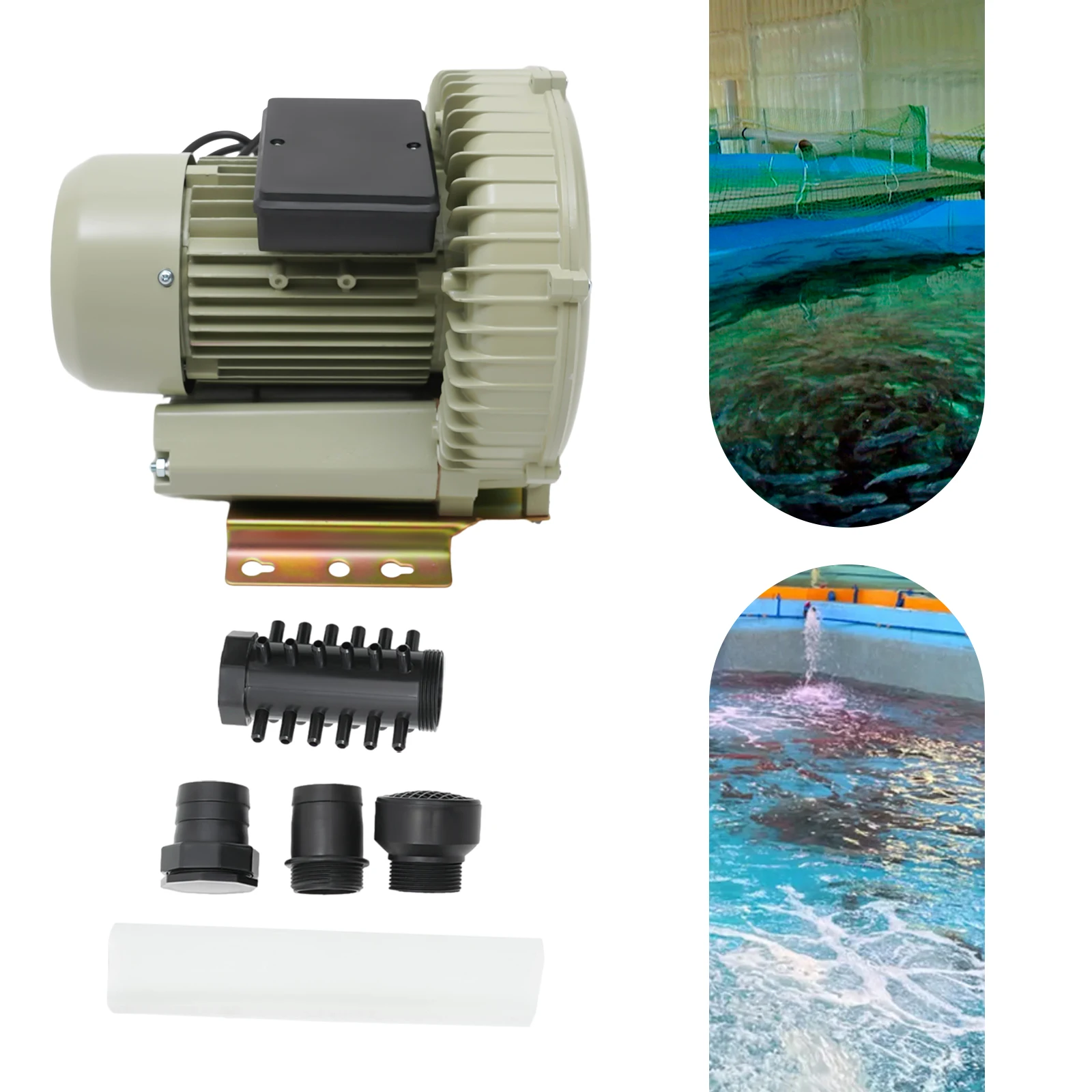 Sturdy Water Pump, 370W High-Power Motor, Corrosion-Resistant Aviation Aluminum, Low Noise Operation, Efficient Oxygen Supply
Sturdy Water Pump, 370W High-Power Motor, Corrosion-Resistant Aviation Aluminum, Low Noise Operation, Efficient Oxygen Supply