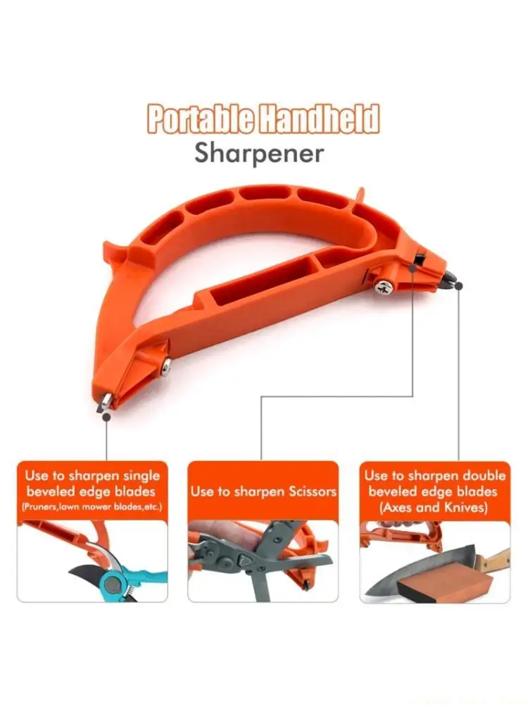 A2BE Heavy Duty Handheld Sharpening Tool For Garden Implements Axes Machetes And Serrated Ergonomic Handle Design
A2BE Heavy Duty Handheld Sharpening Tool For Garden Implements Axes Machetes And Serrated Ergonomic Handle Design