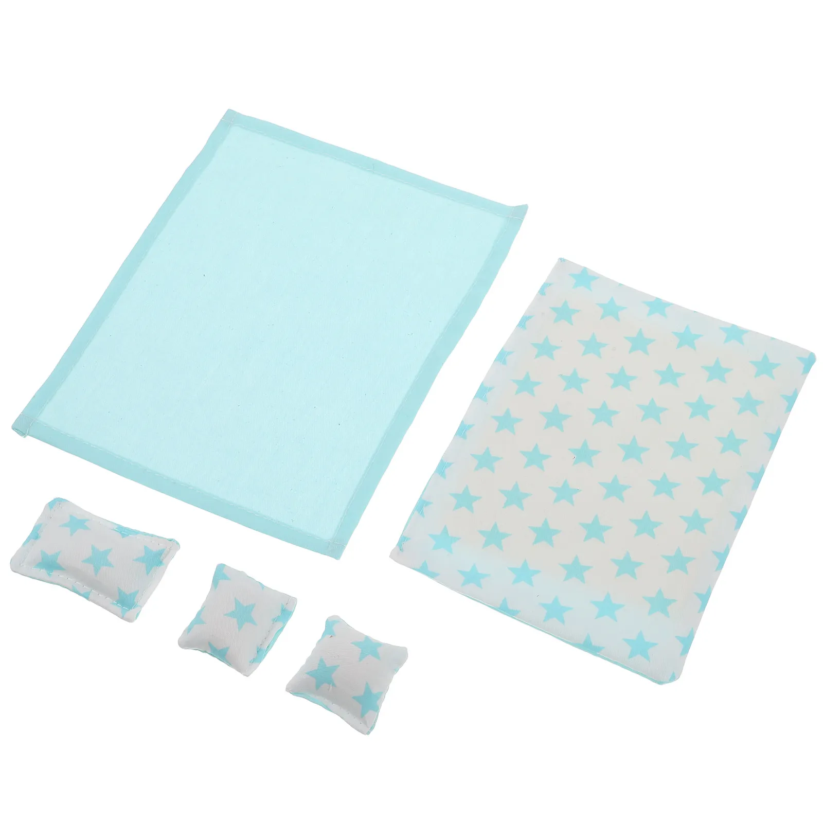 1:12 Dollhouse Bedding Set Mini Bed Sheet Quilt Pillowcase Soft Fabric Realistic Detail Cozy Bedroom Accessory Miniature House
1:12 Dollhouse Bedding Set Mini Bed Sheet Quilt Pillowcase Soft Fabric Realistic Detail Cozy Bedroom Accessory Miniature House