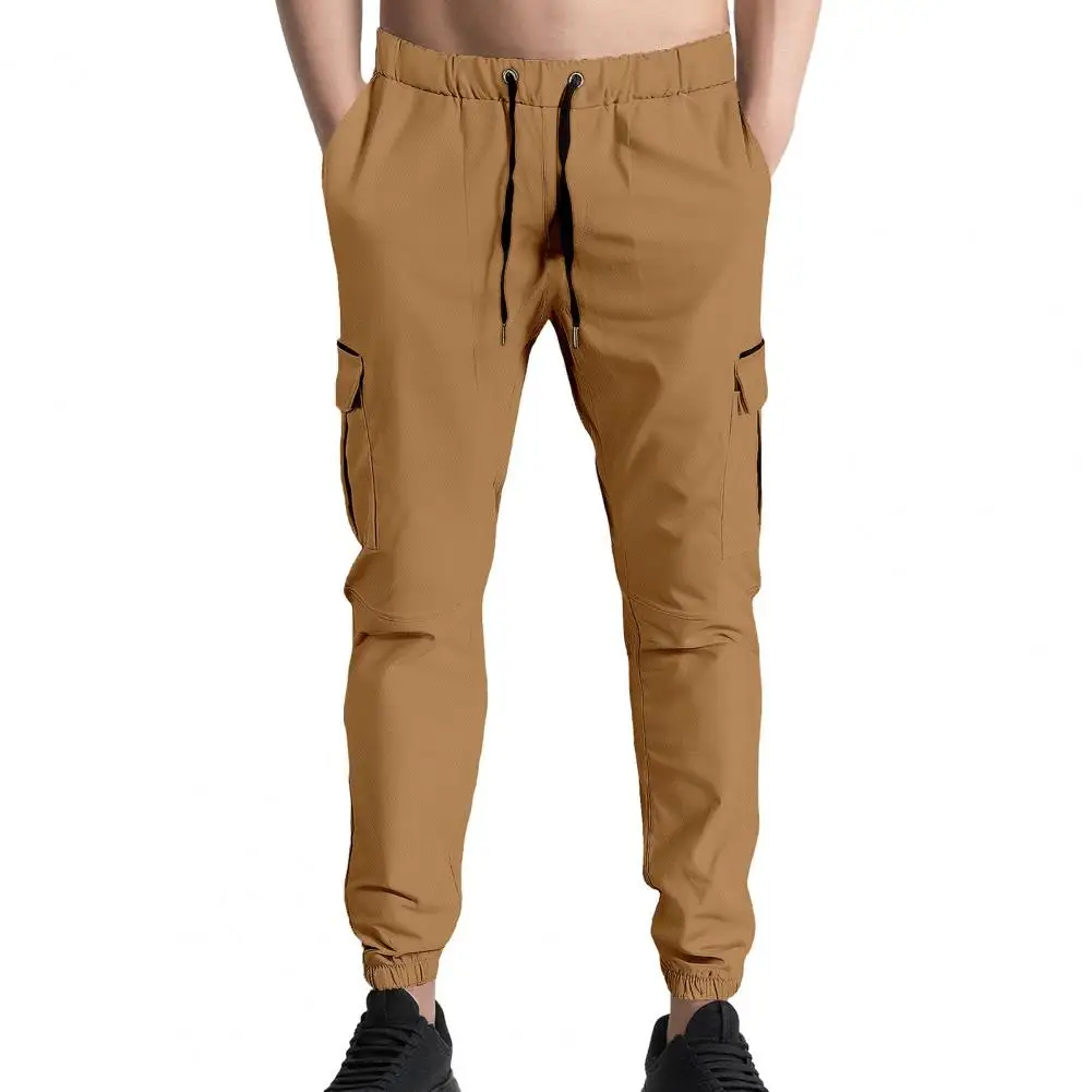 Summer Men Cargo Pants Drawstring Waist Jogger Pants Tapered Casual Trousers With Multi Pockets Pants for Gym Hiking Street
Summer Men Cargo Pants Drawstring Waist Jogger Pants Tapered Casual Trousers With Multi Pockets Pants for Gym Hiking Street