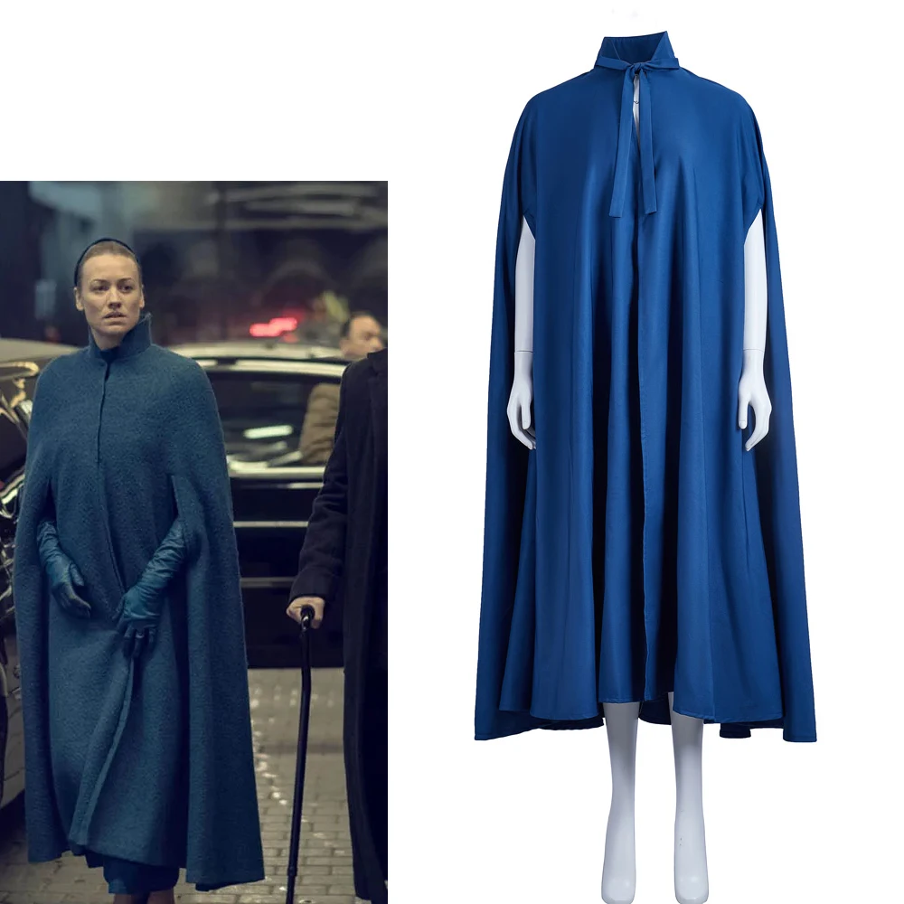 The Handmaid's Tale Serena Cosplay Costume Woman's Blue Cloak Suit Halloween Party Show Dress Daily Cloak
The Handmaid's Tale Serena Cosplay Costume Woman's Blue Cloak Suit Halloween Party Show Dress Daily Cloak