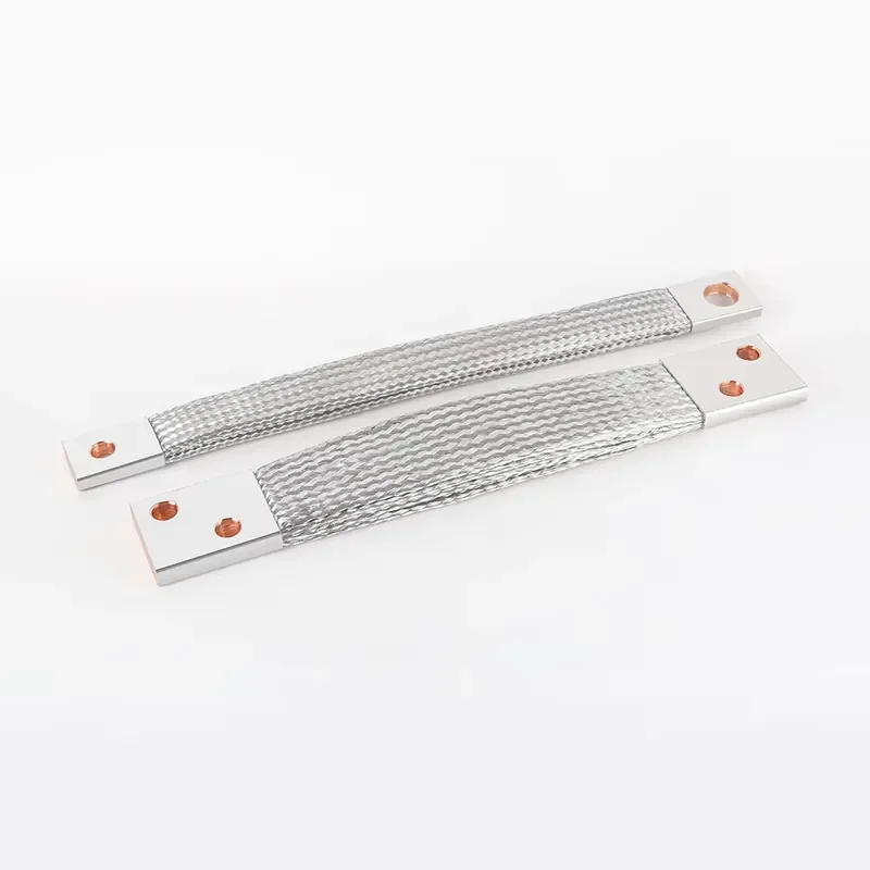 Braided Flexible Copper Busbar Large Current Flexible Tube Earthing Tape Flat Copper Braid Connector
Braided Flexible Copper Busbar Large Current Flexible Tube Earthing Tape Flat Copper Braid Connector