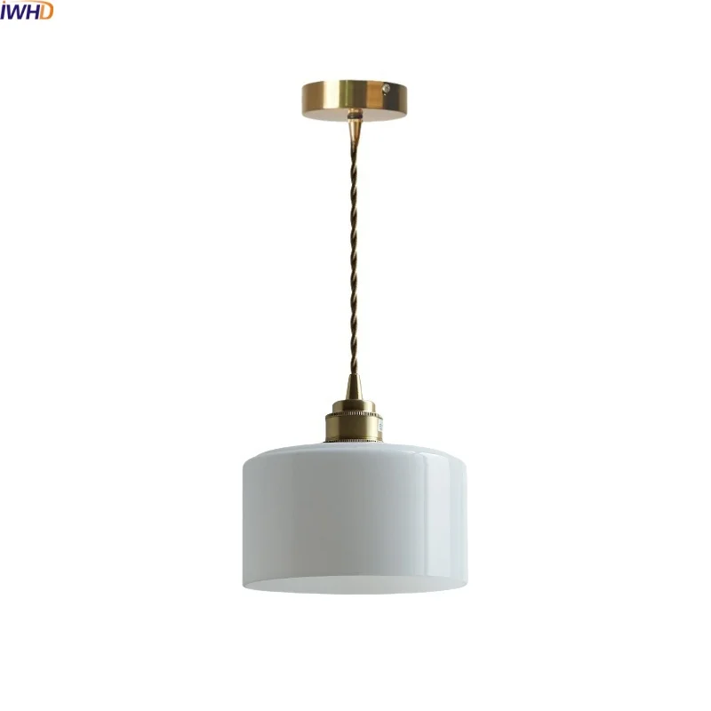 IWHD Round Lampshade Pendant Lights Bedroom Dining Living Room Decoration Chandelier White Glass Japan Style LED Pendant Lamp
IWHD Round Lampshade Pendant Lights Bedroom Dining Living Room Decoration Chandelier White Glass Japan Style LED Pendant Lamp
