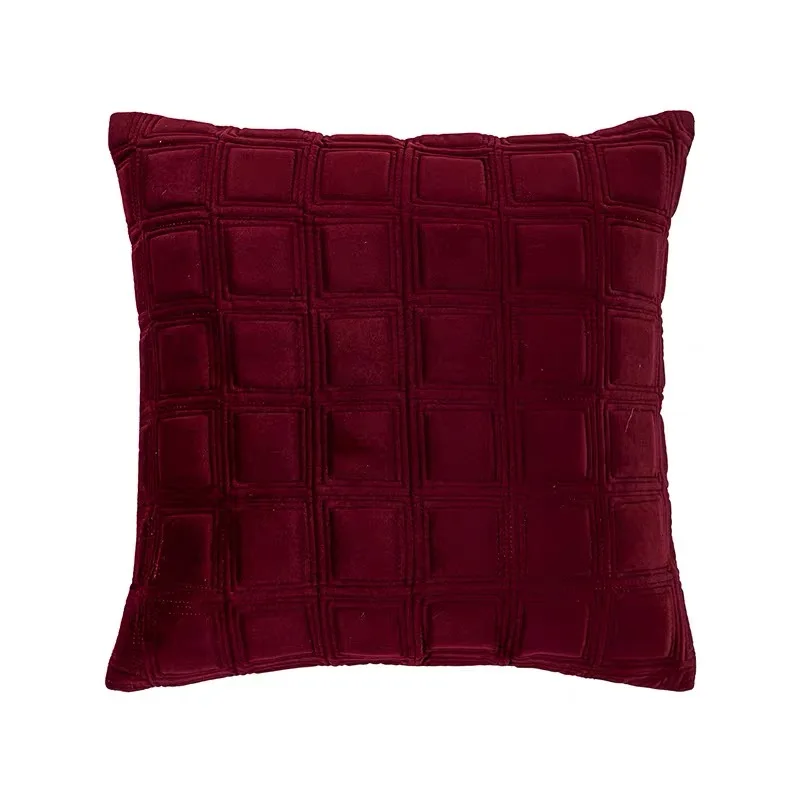 Modern Minimalist Luxury Red Geometric Stitching Cushion Sofa Sample Room Square Pillow Lumbar Pillow Blanket Throw Decor
Modern Minimalist Luxury Red Geometric Stitching Cushion Sofa Sample Room Square Pillow Lumbar Pillow Blanket Throw Decor