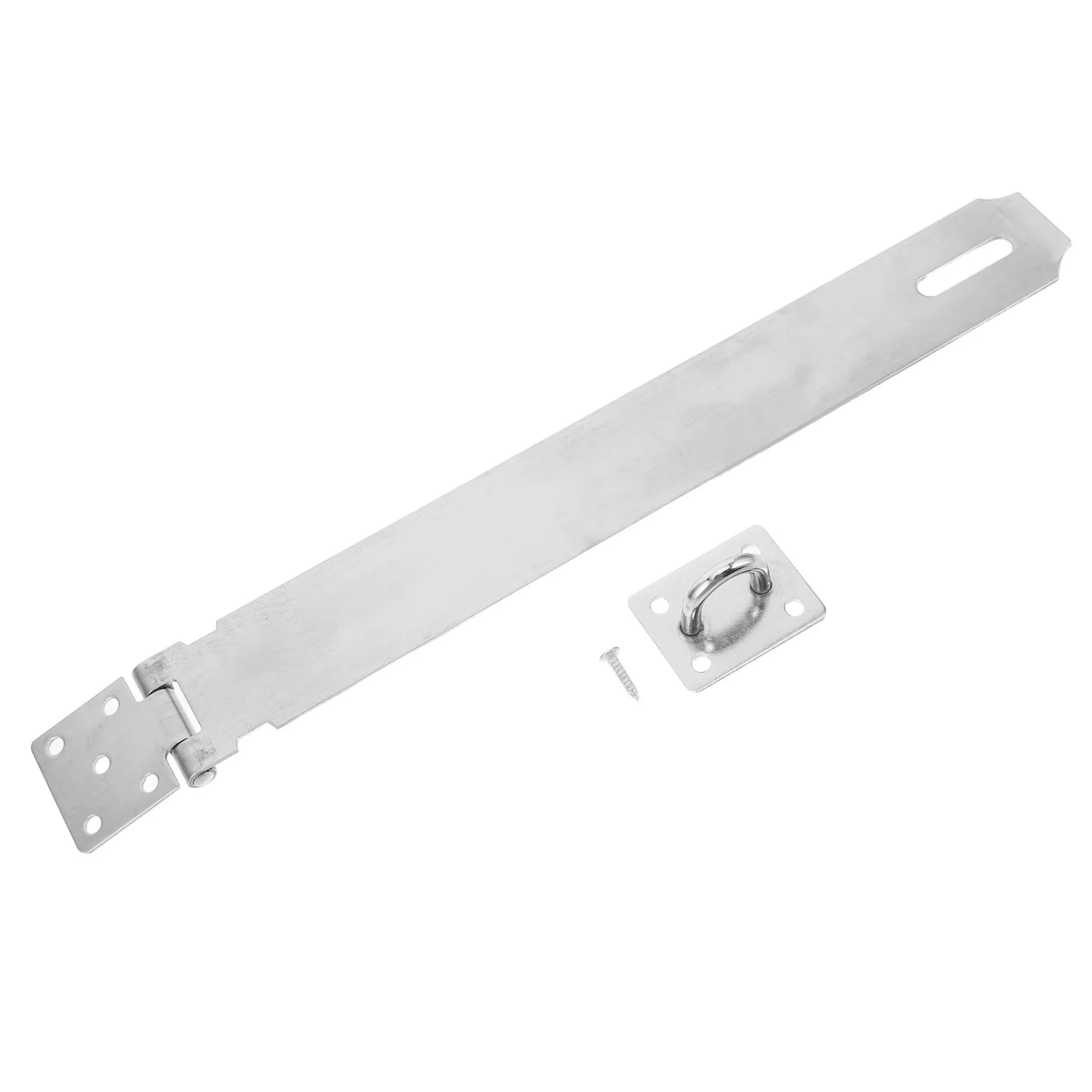 1Set Stainless Steel Padlock Hasp Latch 90 Degree Heavy Duty Safety Lock Hinge for Gate Cabinet Shed Door Tool Box Security
1Set Stainless Steel Padlock Hasp Latch 90 Degree Heavy Duty Safety Lock Hinge for Gate Cabinet Shed Door Tool Box Security