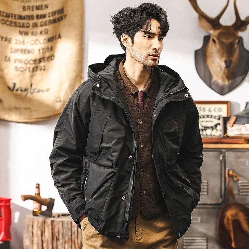 Men's autumn and winter American retro tooling jacket trendy brand mountain clothes thickened loose winter cotton-padded clothes
Men's autumn and winter American retro tooling jacket trendy brand mountain clothes thickened loose winter cotton-padded clothes