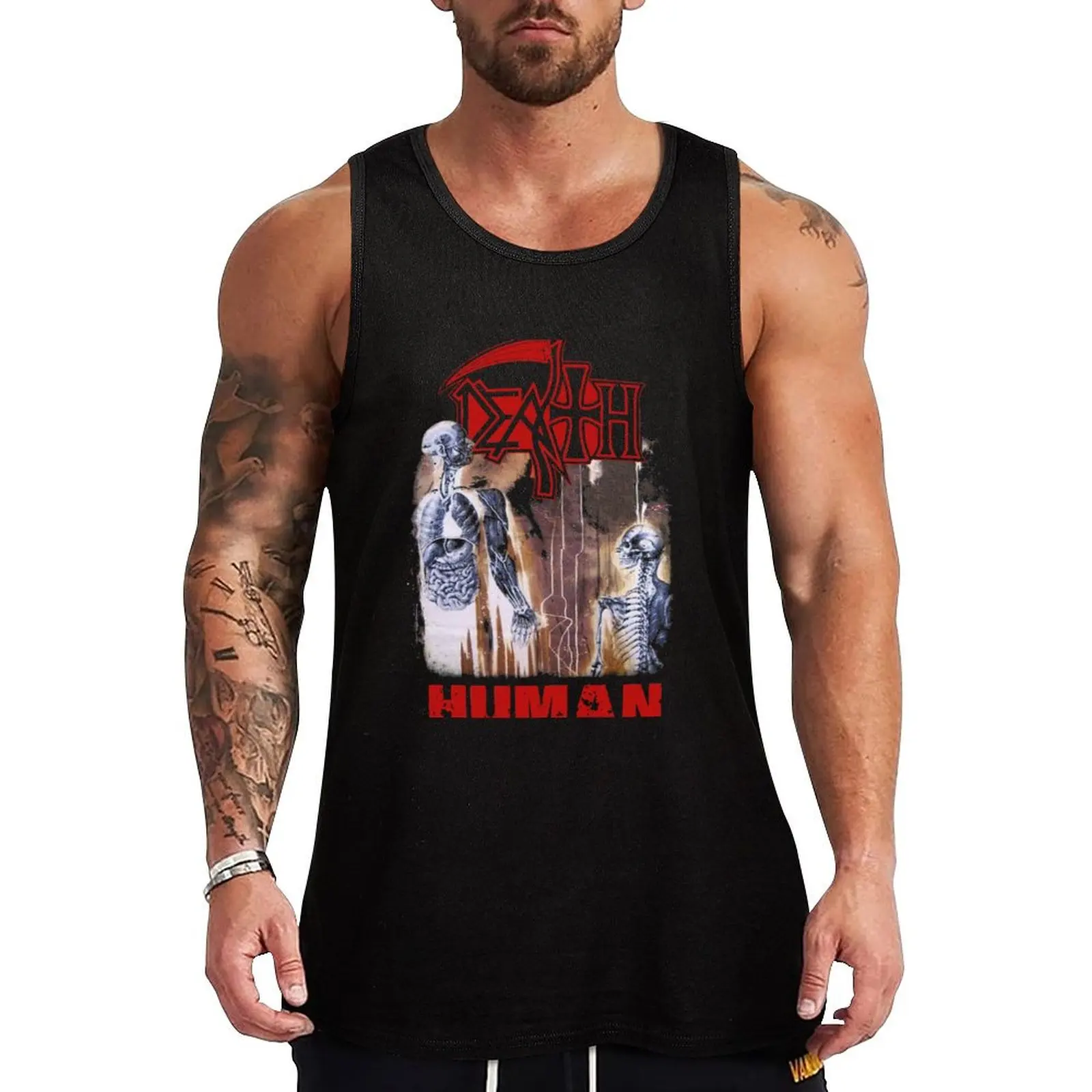 Death - Human Tank Top Men's gym articles running shirt underwear sleeveless vest men
Death - Human Tank Top Men's gym articles running shirt underwear sleeveless vest men