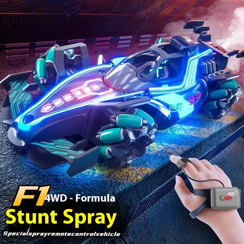 Children'S Remote Control Car F1 Spray 2.4g Remote Control Car Gesture Induction Racing Stunt Drift 4wd Children'S Birthday Gift
Children'S Remote Control Car F1 Spray 2.4g Remote Control Car Gesture Induction Racing Stunt Drift 4wd Children'S Birthday Gift