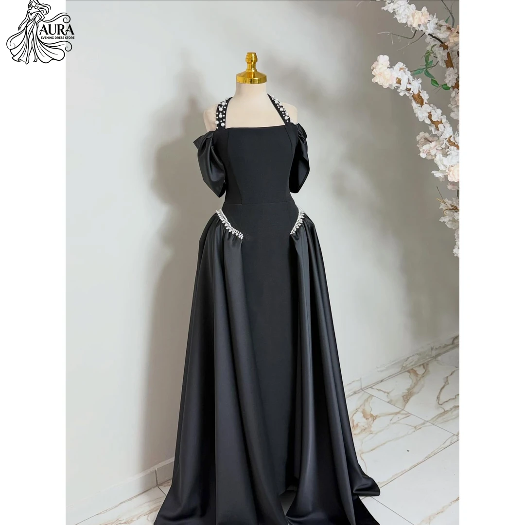Aura Women's Prom Dress 2026 Lapel A Word Reception Dresses for Weddings Custom Made Korean Popular Dress Satin Elegant Gown
Aura Women's Prom Dress 2026 Lapel A Word Reception Dresses for Weddings Custom Made Korean Popular Dress Satin Elegant Gown