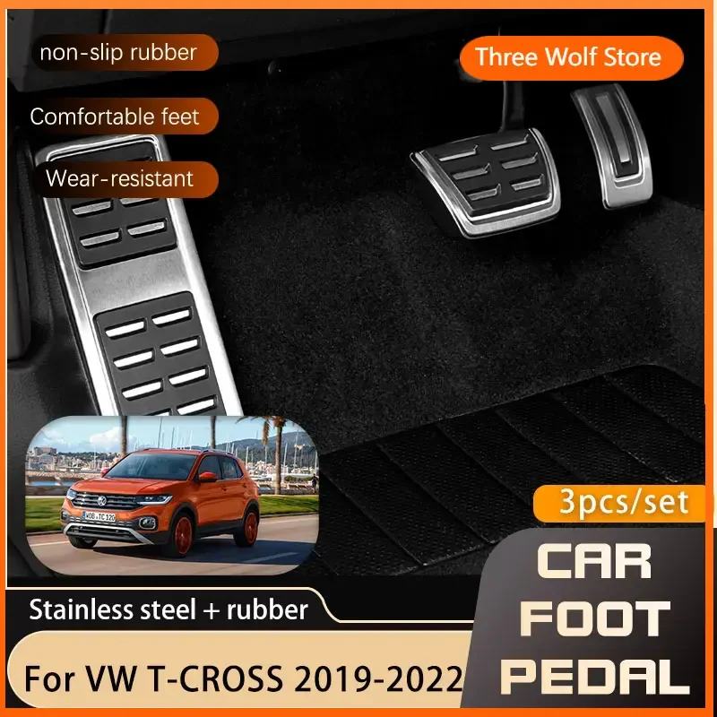 AT MT Car Pedals For Volkswagen VW T-Cross T Cross Cross C11 2019 2020 2021 2022 Accelerator Brake No Drilling Anti-skid Pedal
AT MT Car Pedals For Volkswagen VW T-Cross T Cross Cross C11 2019 2020 2021 2022 Accelerator Brake No Drilling Anti-skid Pedal