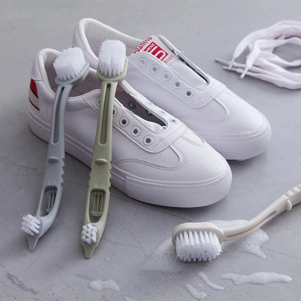 2Pcs Anti-Slip Shoes Brush Curved Handle Multifunctional Cleaning Laundry Brush Double Head for Shoes Clothes Tiles Bathtub 
2Pcs Anti-Slip Shoes Brush Curved Handle Multifunctional Cleaning Laundry Brush Double Head for Shoes Clothes Tiles Bathtub