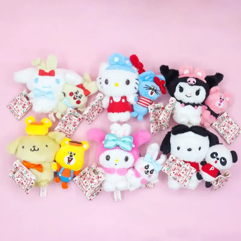 Японский персонаж аниме Новинка плюшевая подвеска Hellokitty Sanrios Kuromi Мелодия милая игрушка подвеска брелок сумка аксессуар маленький для подарка
Японский персонаж аниме Новинка плюшевая подвеска Hellokitty Sanrios Kuromi Мелодия милая игрушка подвеска брелок сумка аксессуар маленький для подарка