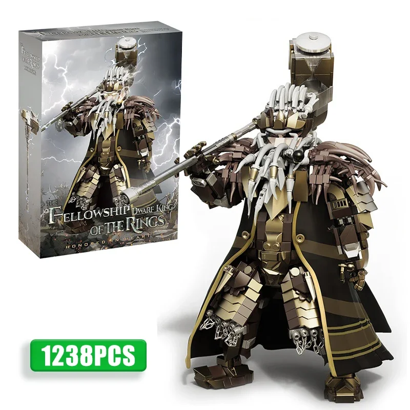 Creative 1238Pcs Dwarf King Figures Building Blocks Movie Series Dwarf Warrior Collection Decoration Bricks Toys For Kids Gift
Creative 1238Pcs Dwarf King Figures Building Blocks Movie Series Dwarf Warrior Collection Decoration Bricks Toys For Kids Gift
