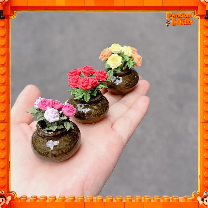 Miniature Rose & Carnation Clay Flowers Handmade Dollhouse Accessories 1:12 Scale Realistic Mini Craft Decorations Model Toy
Miniature Rose & Carnation Clay Flowers Handmade Dollhouse Accessories 1:12 Scale Realistic Mini Craft Decorations Model Toy