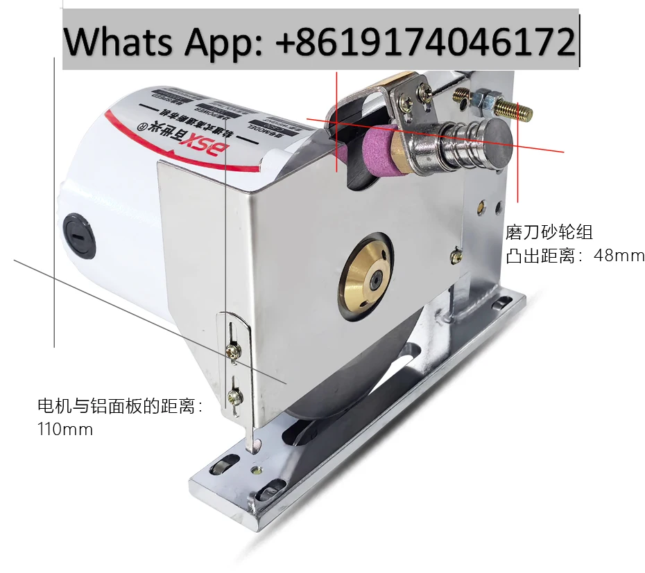 Electric cutter cutting machine High pressure 220V round knife cloth cutting machine, clothing leather fabric
Electric cutter cutting machine High pressure 220V round knife cloth cutting machine, clothing leather fabric