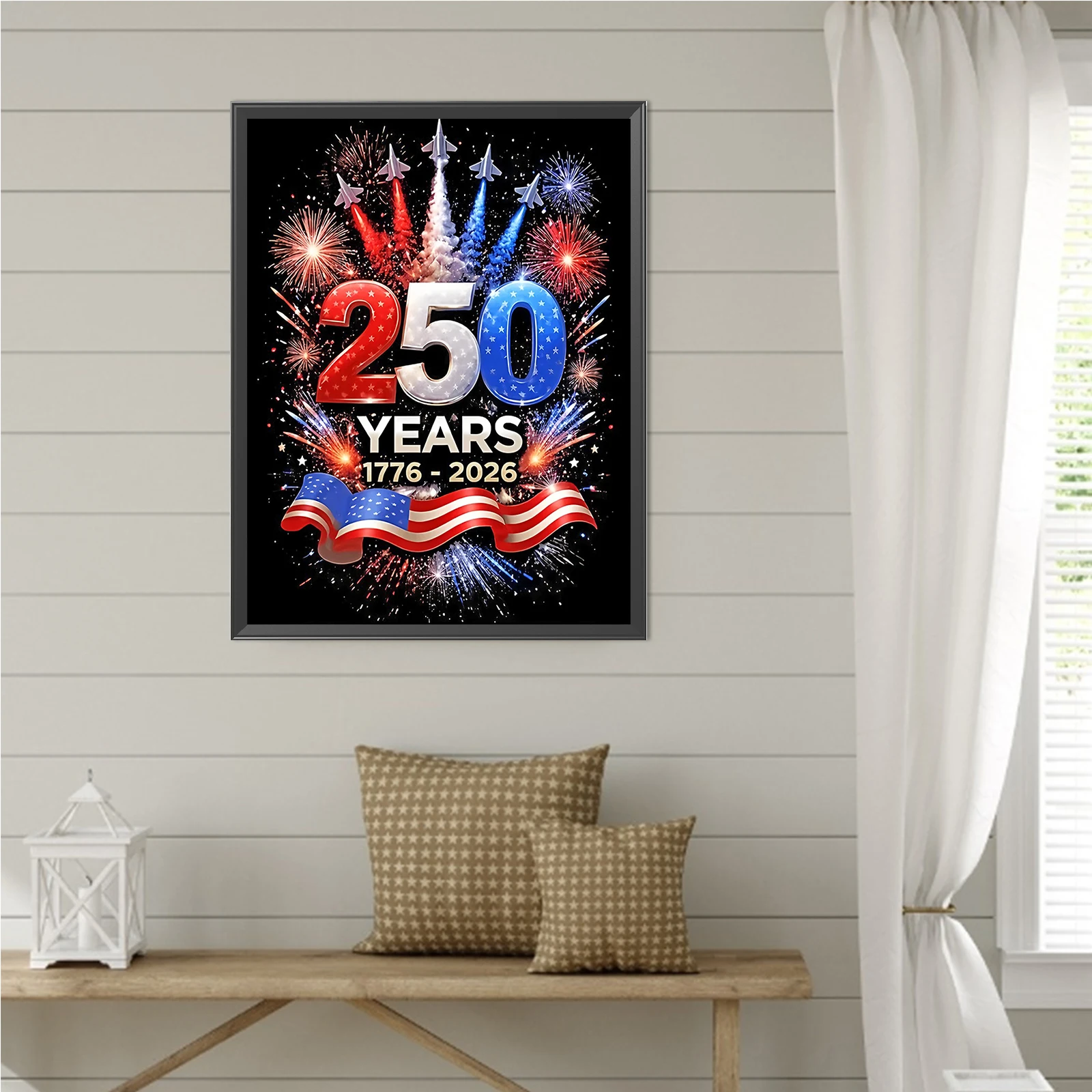 Independence Day Full DIY 5D Round Drill Crystal Art Paint by Diamond for Adults Beginner Home Wall Decoration Gift 40x50cm
Independence Day Full DIY 5D Round Drill Crystal Art Paint by Diamond for Adults Beginner Home Wall Decoration Gift 40x50cm