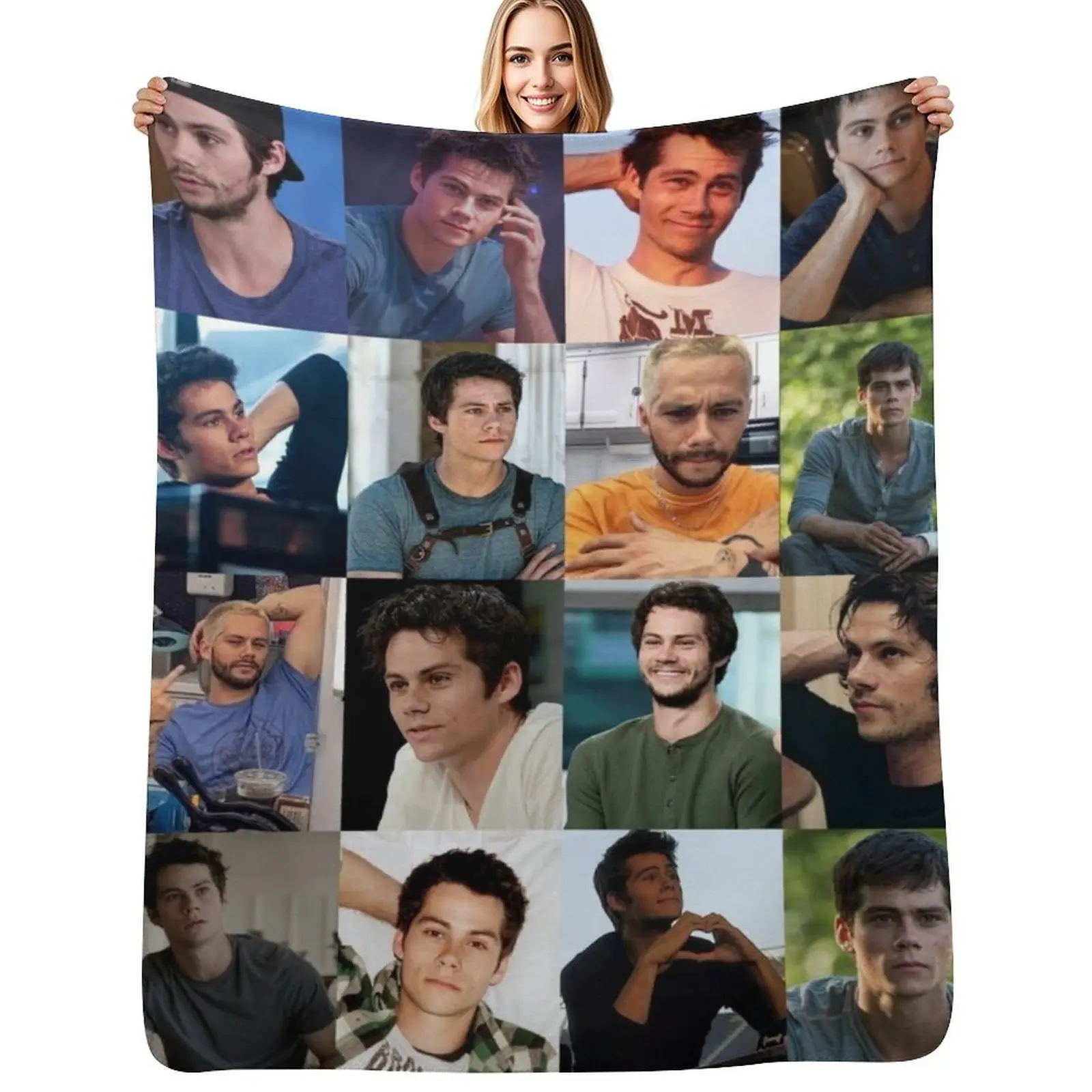 Dylan Obrien Collage Throw Blanket Year Round Soft Comfortable Blanket for Home
Dylan Obrien Collage Throw Blanket Year Round Soft Comfortable Blanket for Home