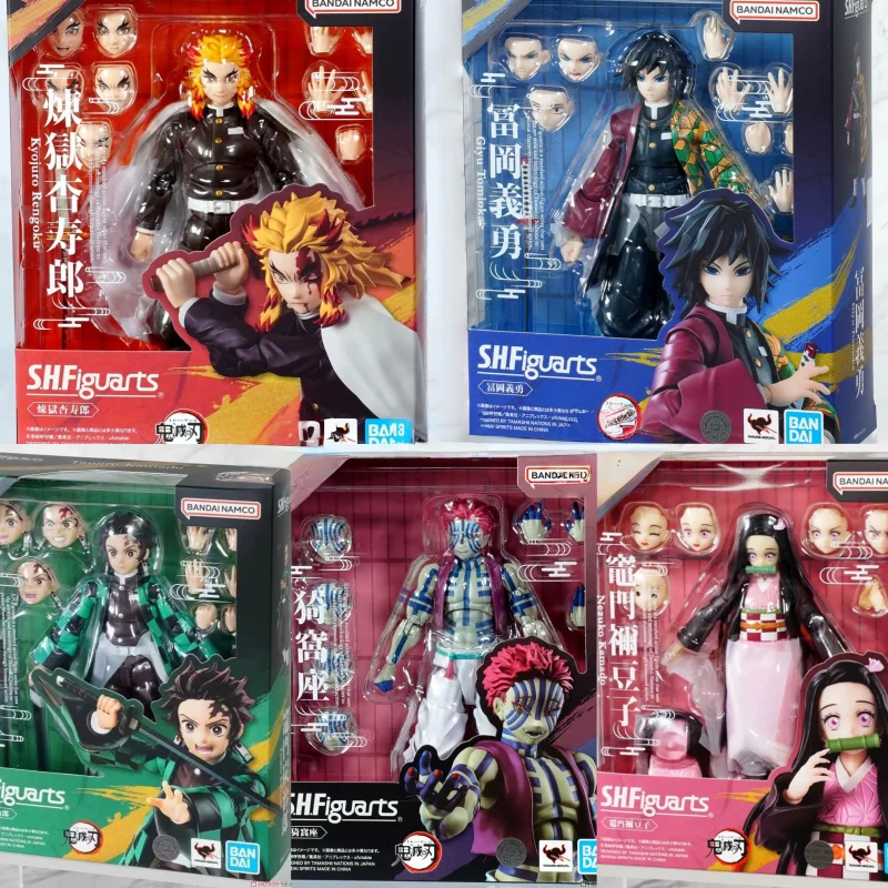 Оригинальная фигурка Bandai S.H.Figuarts Demon Slayer Kamado Tanjirou & Kamado Nezuko, аниме-модели, детский подарок на день рождения, игрушки
Оригинальная фигурка Bandai S.H.Figuarts Demon Slayer Kamado Tanjirou & Kamado Nezuko, аниме-модели, детский подарок на день рождения, игрушки