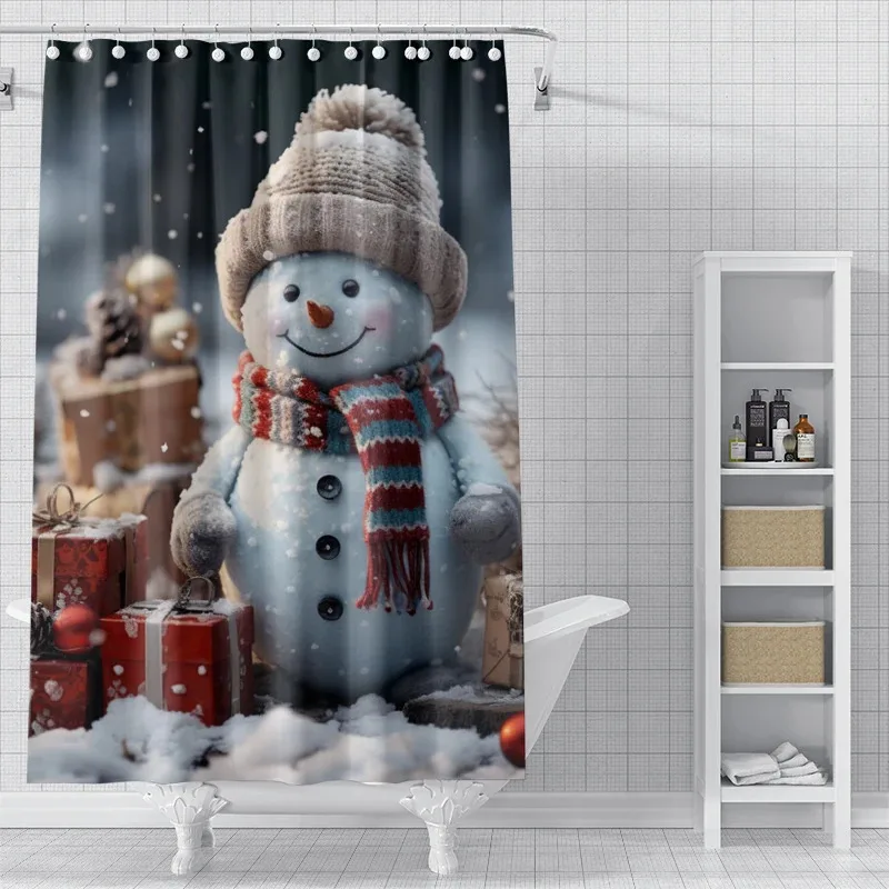 FWM05Home decoration shower curtains for bathroom waterproof curtain fabric Modern Nordic style Living Room Merry Christmas 6Hn$
FWM05Home decoration shower curtains for bathroom waterproof curtain fabric Modern Nordic style Living Room Merry Christmas 6Hn$