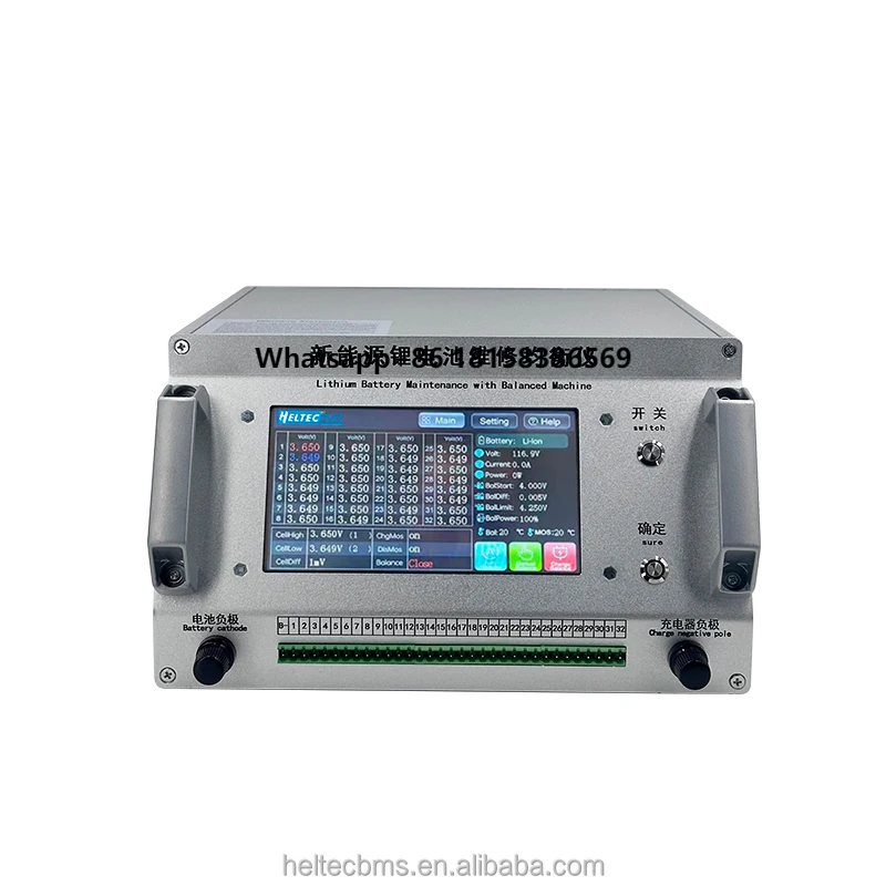 Heltec Battery Equalizer 48V Professional Battery Repair Equipment for Electric Car Battery 24S 15A 20A 25A Balancing Device
Heltec Battery Equalizer 48V Professional Battery Repair Equipment for Electric Car Battery 24S 15A 20A 25A Balancing Device