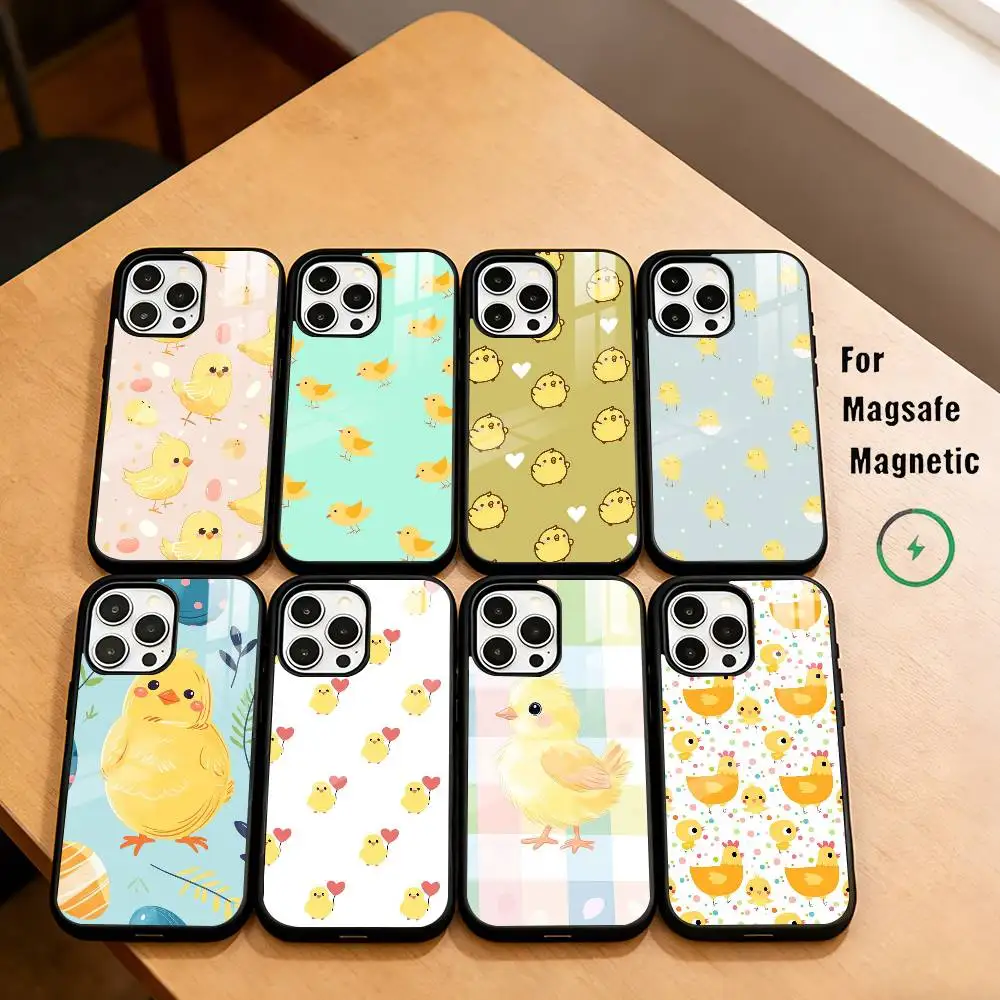 Cute E-Easter C-Chick Phone Case For iPhone17,16,15,14,13,12,11 Plus,Pro Magnetic For Magsafe Wireless Charging
Cute E-Easter C-Chick Phone Case For iPhone17,16,15,14,13,12,11 Plus,Pro Magnetic For Magsafe Wireless Charging