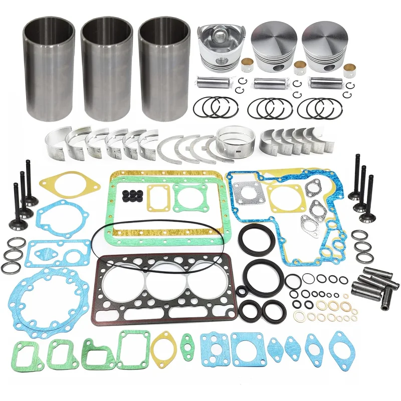 D950 Overhaul Rebuild Kit For Kubota Engine B8200 B20 Tractor Bobcat 543 533 543B 553B Loader Replacement Parts
D950 Overhaul Rebuild Kit For Kubota Engine B8200 B20 Tractor Bobcat 543 533 543B 553B Loader Replacement Parts