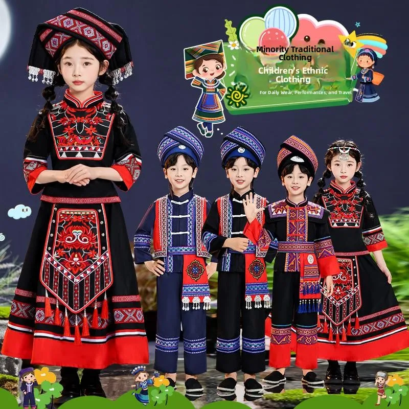 Детский этнический костюм Мяо Guanxi San Yue San Minori, сценический наряд, этническая одежда Tujia, размер для младенцев
Детский этнический костюм Мяо Guanxi San Yue San Minori, сценический наряд, этническая одежда Tujia, размер для младенцев