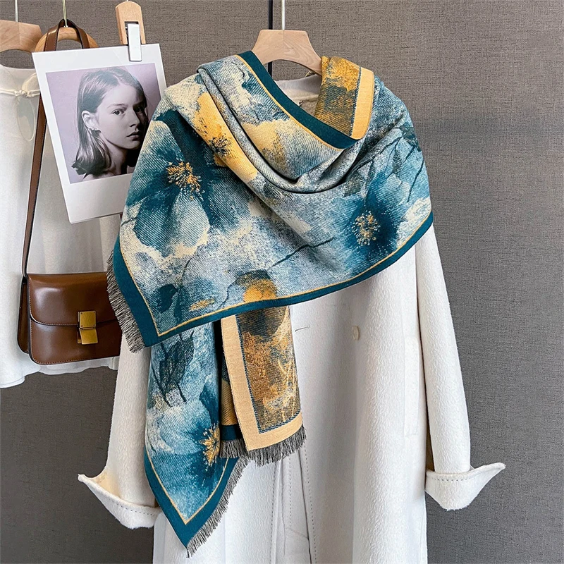 Cashmere Scarf for Women Thicken Warm Winter Blanket Female Luxury Quality Shawl Wrap Pashmina Bufanda Poncho Echarpe Stoles
Cashmere Scarf for Women Thicken Warm Winter Blanket Female Luxury Quality Shawl Wrap Pashmina Bufanda Poncho Echarpe Stoles