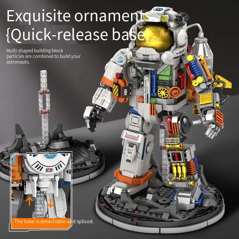 New Space Station Astronaut Building Blocks Puzzle Toy Space Model Kit Children's Toy Boy Gift
New Space Station Astronaut Building Blocks Puzzle Toy Space Model Kit Children's Toy Boy Gift