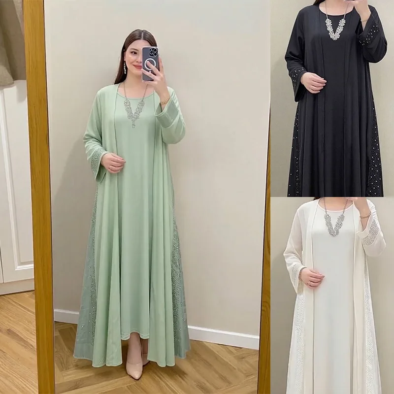 Abayas for Women Dubai Luxury African Muslim Fashion Evening Party Dresses Kaftan Boubou Robe Djellaba Femme Africa Clothing
Abayas for Women Dubai Luxury African Muslim Fashion Evening Party Dresses Kaftan Boubou Robe Djellaba Femme Africa Clothing
