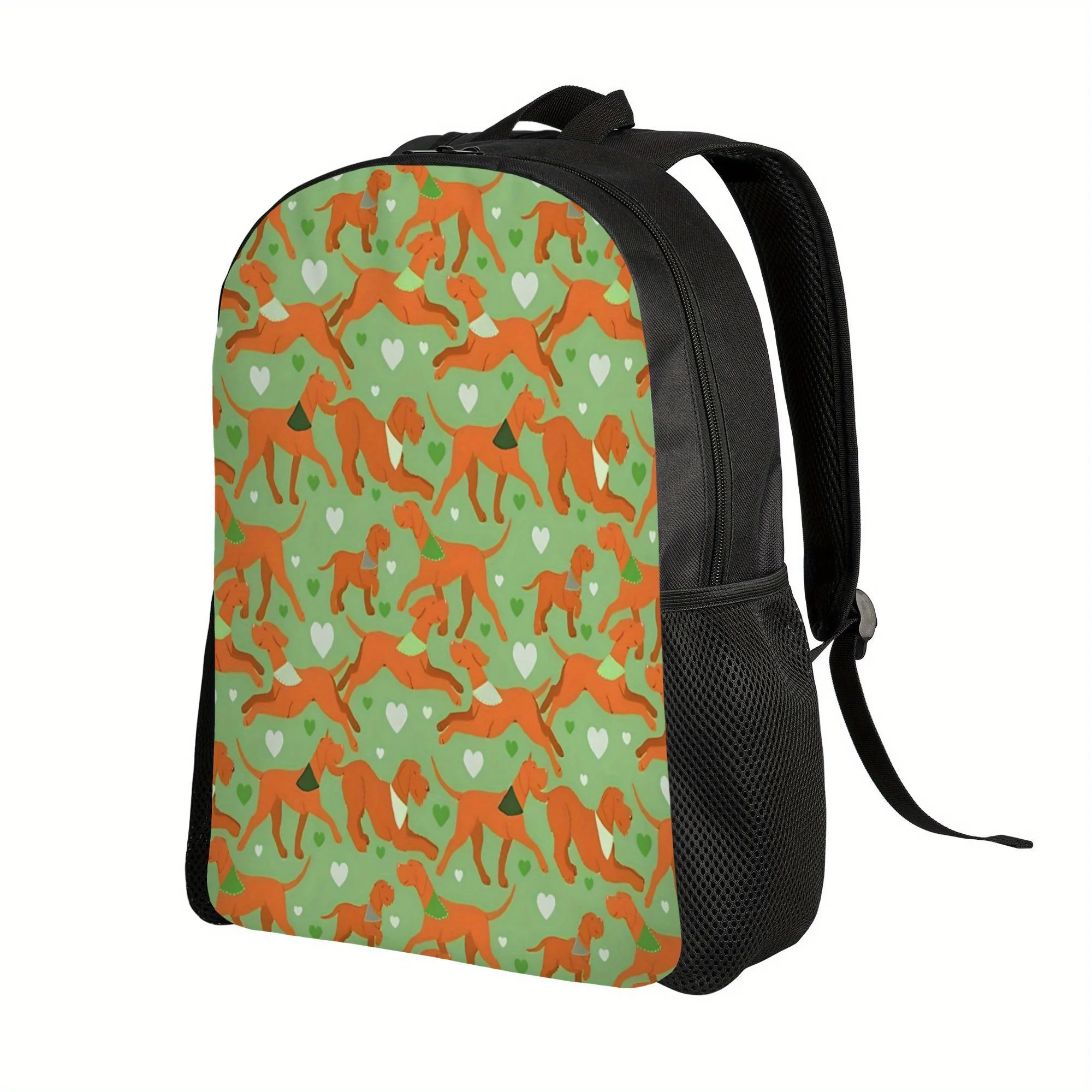 High Capacity Teen School Backpack - Heavy Duty School Bag Strap Vizzla Dog Pattern (Green/Orange/Black) - Compatible
High Capacity Teen School Backpack - Heavy Duty School Bag Strap Vizzla Dog Pattern (Green/Orange/Black) - Compatible