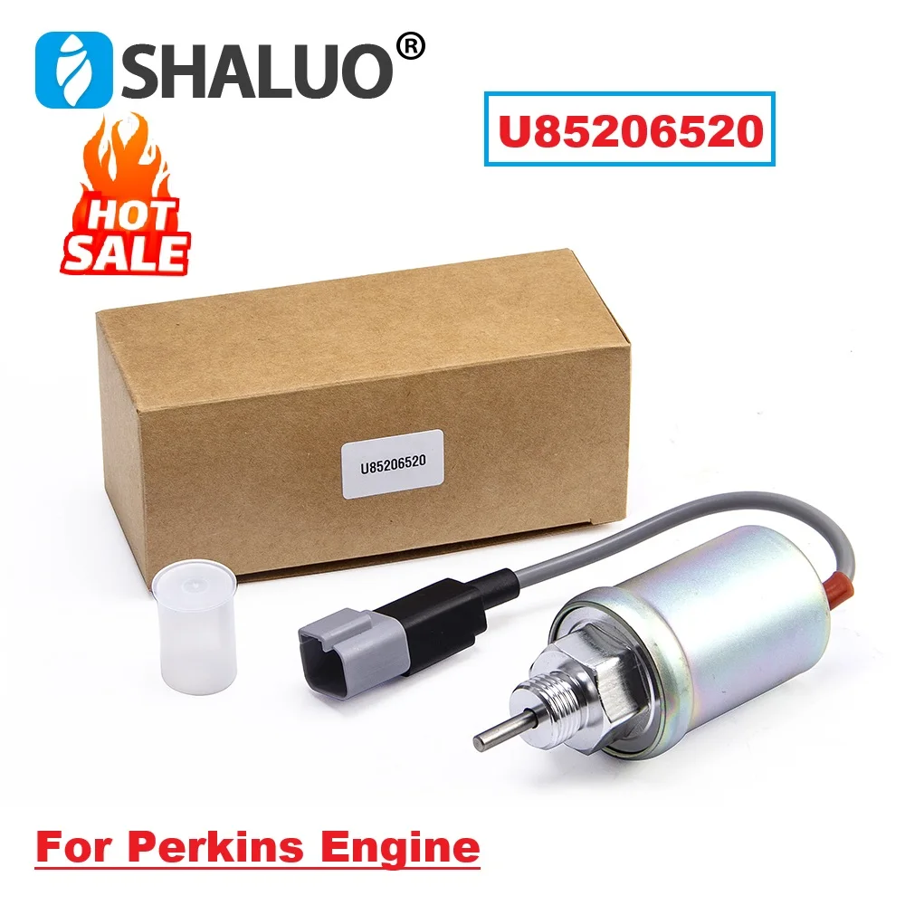 12V U85206520 Stop Solenoid Valve Fuel Shutoff Solenoid For Perkins Engine 2306 Series 402D 403D 404D 404C 403C
12V U85206520 Stop Solenoid Valve Fuel Shutoff Solenoid For Perkins Engine 2306 Series 402D 403D 404D 404C 403C