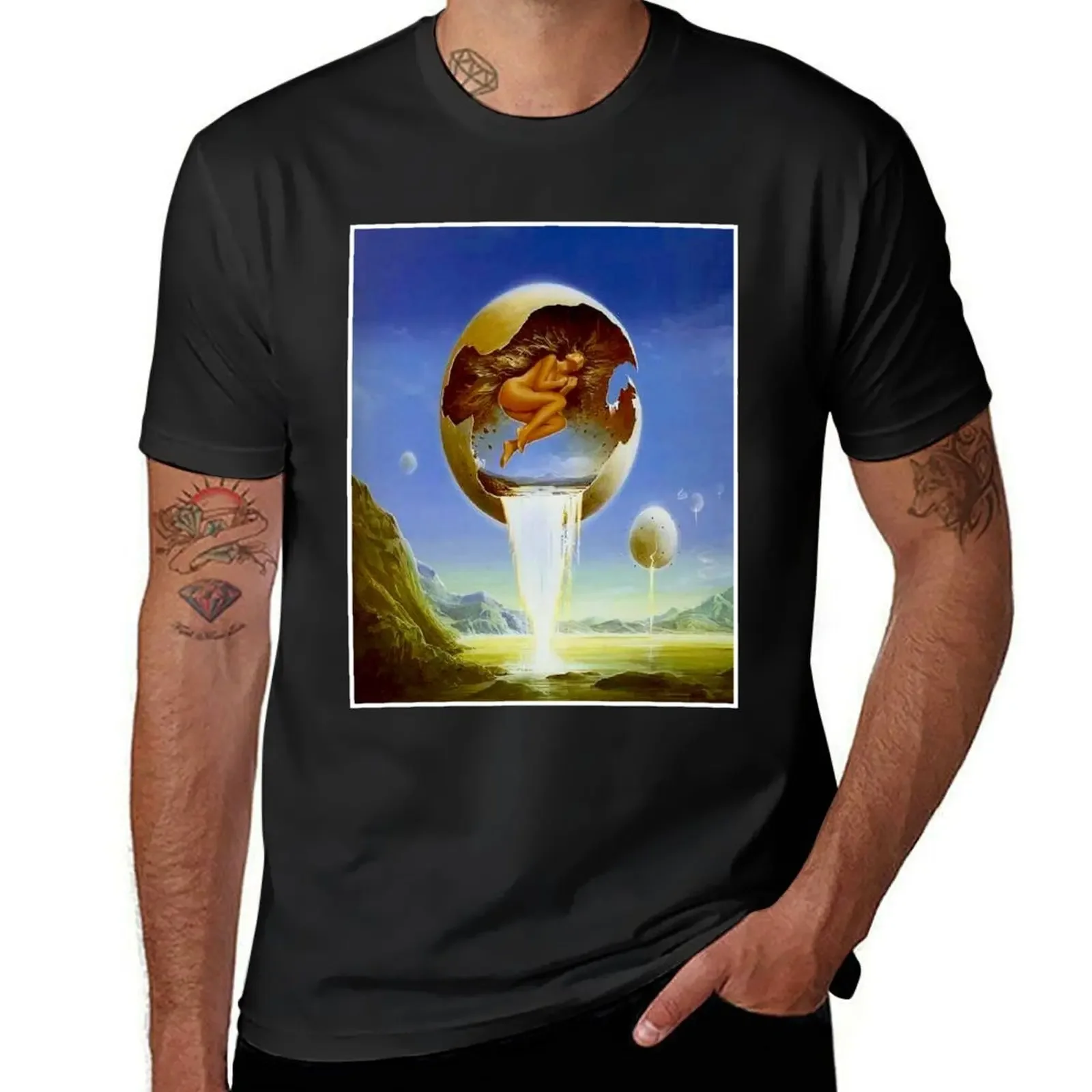 BIRTH : Vintage Surreal Egg Print T-Shirt oversized graphic tee tops t shirt men
BIRTH : Vintage Surreal Egg Print T-Shirt oversized graphic tee tops t shirt men