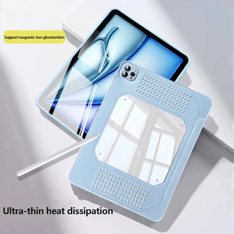 Breathable Cool Case For iPad Air 11 Air6th Pro 11 2024 5th Air 13 5 4 3 Pro 13 10.2 Pro12.9 Acrylic Heat Dissipation TPU Cover
Breathable Cool Case For iPad Air 11 Air6th Pro 11 2024 5th Air 13 5 4 3 Pro 13 10.2 Pro12.9 Acrylic Heat Dissipation TPU Cover