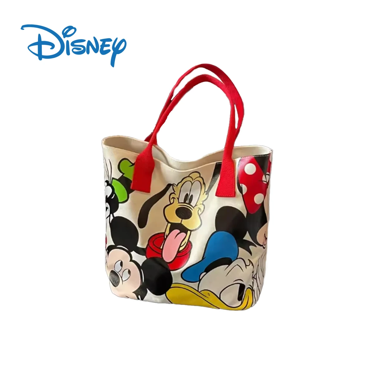 Disney Mickey Mouse Cartoon Large Capacity Canvas Shoulder Bag Female Cute Intersting Tote Student School Bag Minnie Handbag
Disney Mickey Mouse Cartoon Large Capacity Canvas Shoulder Bag Female Cute Intersting Tote Student School Bag Minnie Handbag