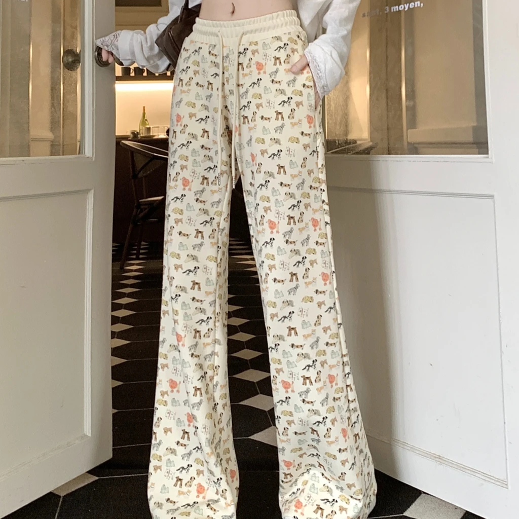 harajuku Women Straight Pants spring autumn y2k Wide Leg Pants Elastic Waist cartoon Casual sweatpants Female Outdoor Trousers
harajuku Women Straight Pants spring autumn y2k Wide Leg Pants Elastic Waist cartoon Casual sweatpants Female Outdoor Trousers