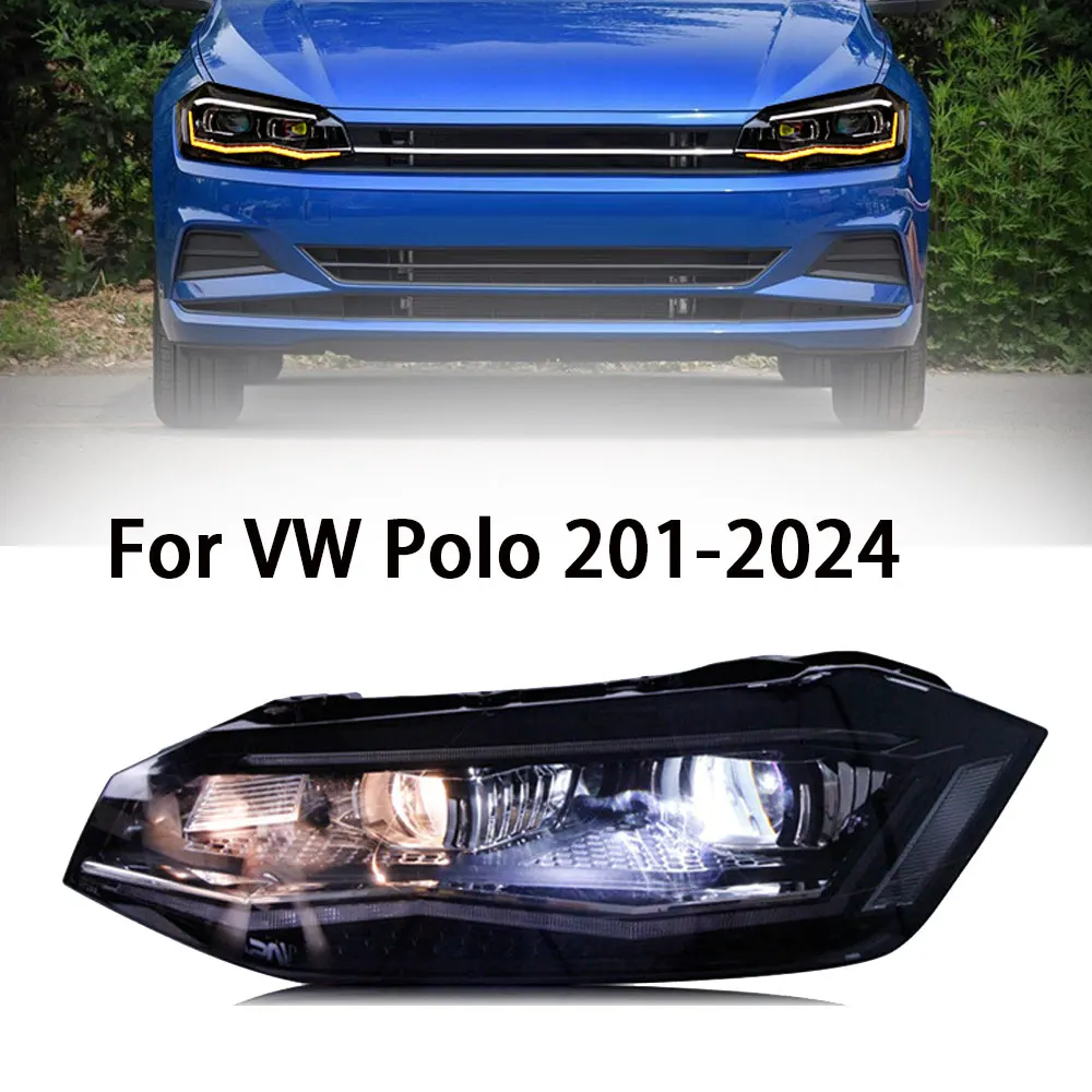 Автомобильные фары для Volkswagen VW Polo plus 2019-2023, подсветка светодиодный, дневные ходовые огни, плавные поворотники, головные уборы
Автомобильные фары для Volkswagen VW Polo plus 2019-2023, подсветка светодиодный, дневные ходовые огни, плавные поворотники, головные уборы