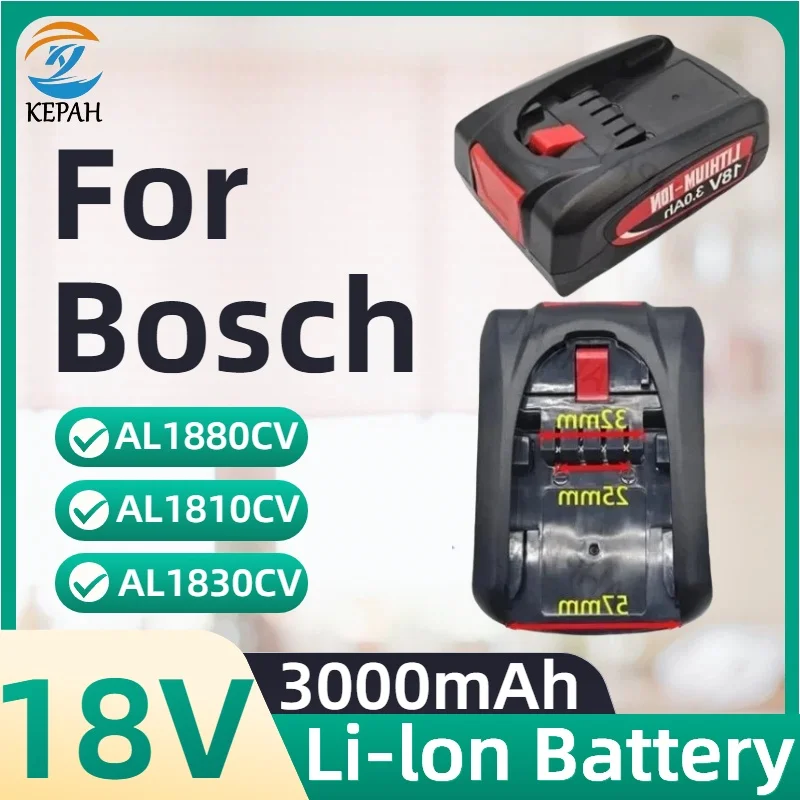 Для Bosch PBA 3,0 Ач Сменный аккумулятор 18 В Для Bosch PBA PSB PSR Аккумулятор для дома и садовых инструментов AL1810CV AL18815CV
Для Bosch PBA 3,0 Ач Сменный аккумулятор 18 В Для Bosch PBA PSB PSR Аккумулятор для дома и садовых инструментов AL1810CV AL18815CV