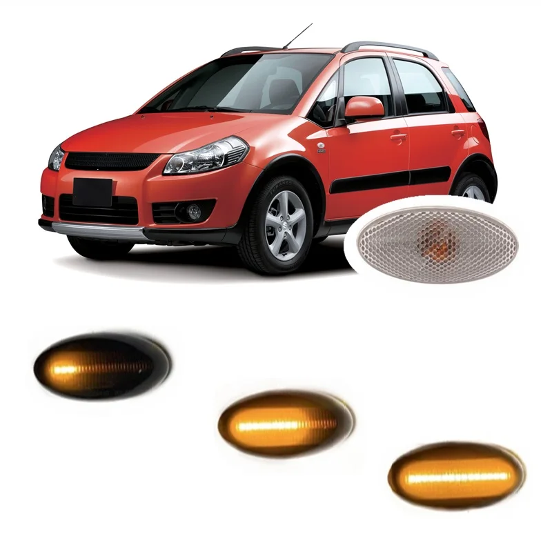 Для Suzuki SX4 S-Cross EY GY 2006-2013 GL 2013-2020 динамический светодиодный индикатор, боковой габаритный сигнал, повторитель лампы
Для Suzuki SX4 S-Cross EY GY 2006-2013 GL 2013-2020 динамический светодиодный индикатор, боковой габаритный сигнал, повторитель лампы