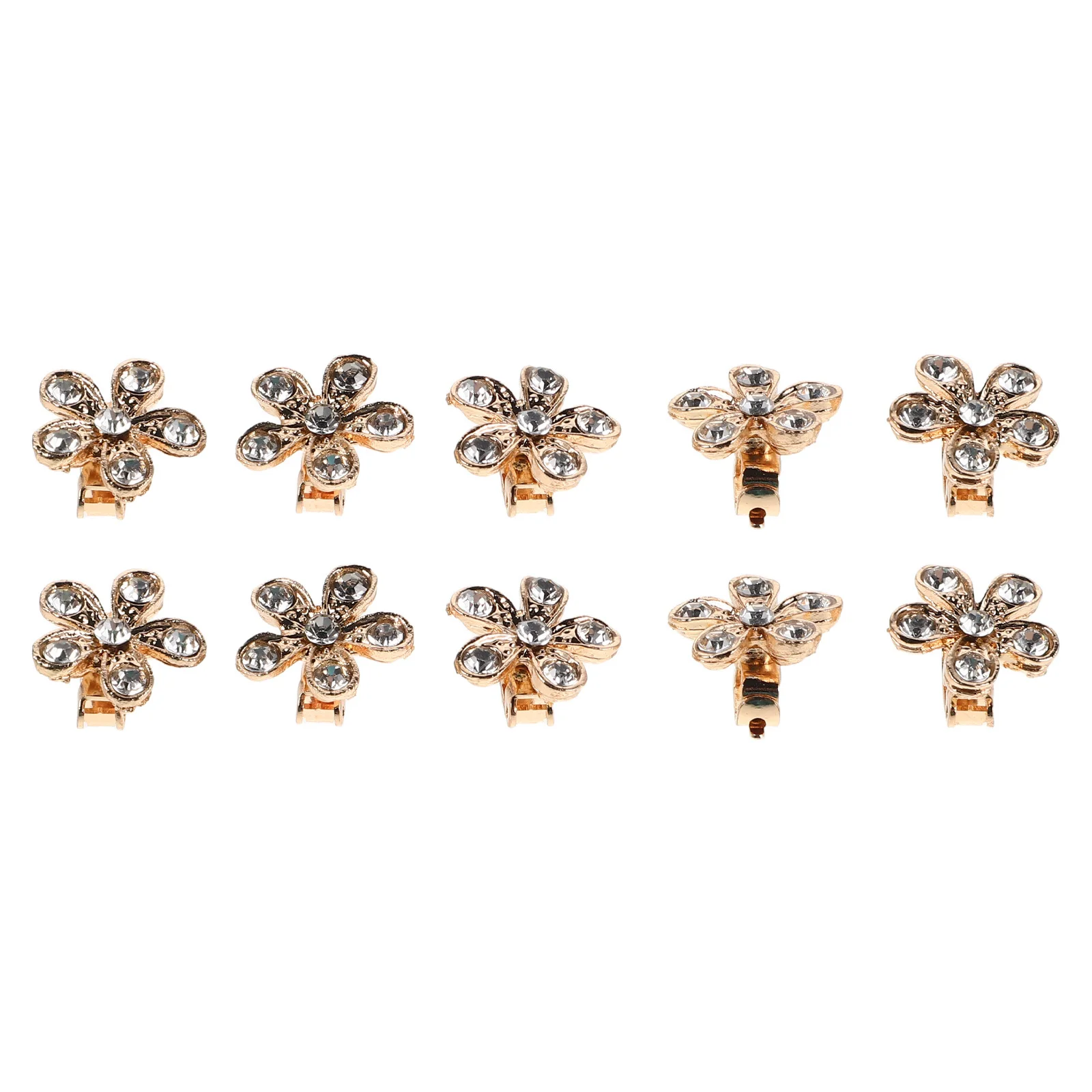 10Pcs Bridal Hair Accessories Mini Rhinestone Flower Clips Elegant Wedding Hair Pieces Sparkling Floral Barrettes for Brides
10Pcs Bridal Hair Accessories Mini Rhinestone Flower Clips Elegant Wedding Hair Pieces Sparkling Floral Barrettes for Brides