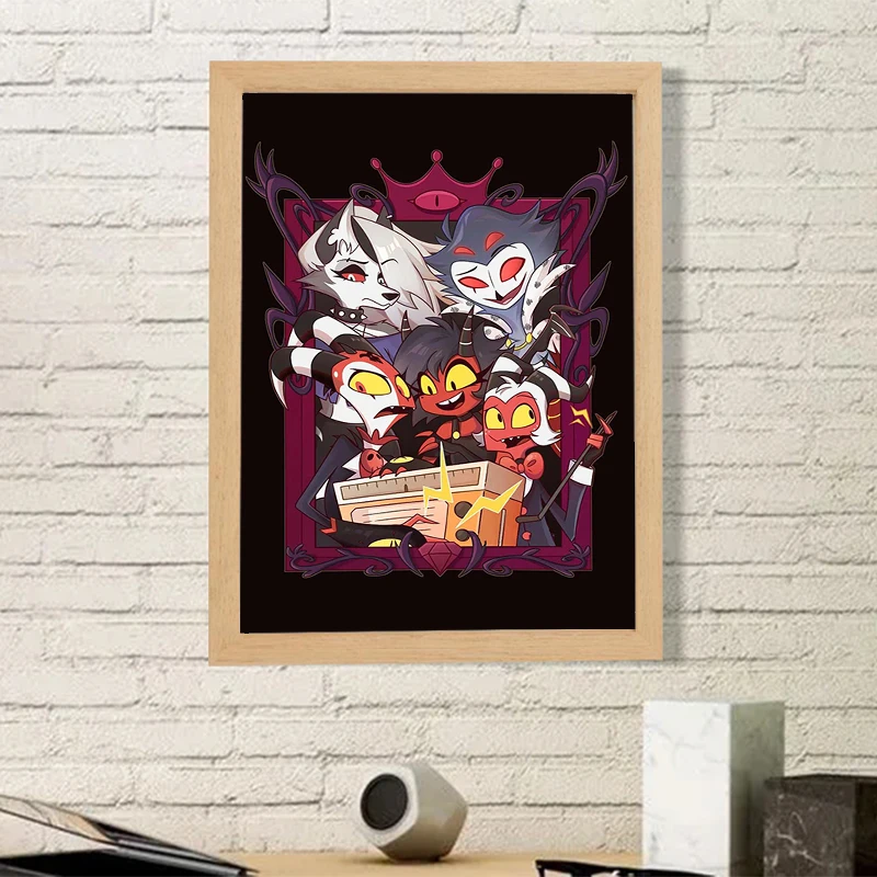 Decorative Paintings Helluva Boss Wall Decoration for Home Decore With Free Shipping Cartoon Room Decor Anime Canvas Poster Art
Decorative Paintings Helluva Boss Wall Decoration for Home Decore With Free Shipping Cartoon Room Decor Anime Canvas Poster Art