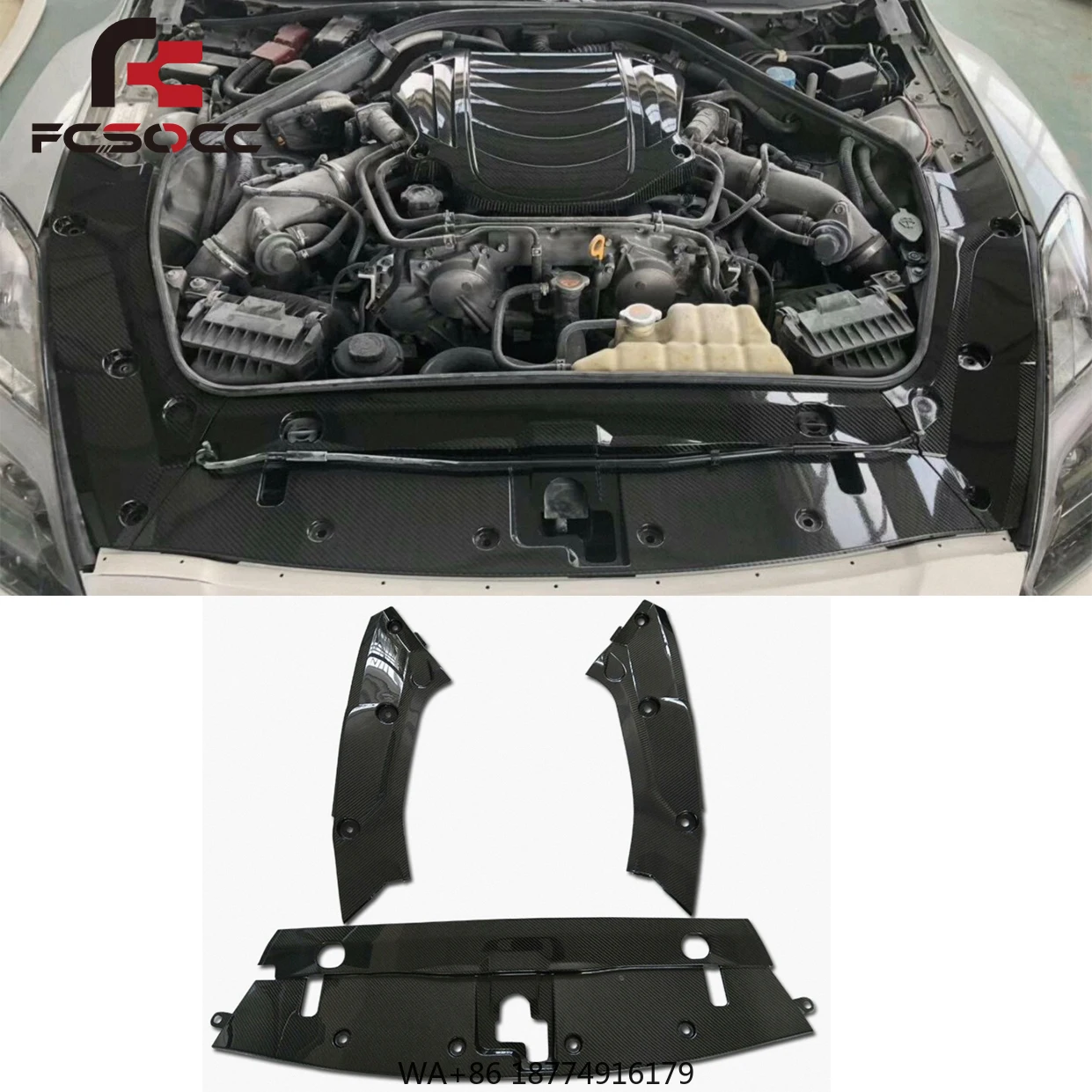 For R35 2007+ High Quality Carbon Fiber Hood Engine Cover Bonnet Lightweight Car Body Kit Accessories
For R35 2007+ High Quality Carbon Fiber Hood Engine Cover Bonnet Lightweight Car Body Kit Accessories