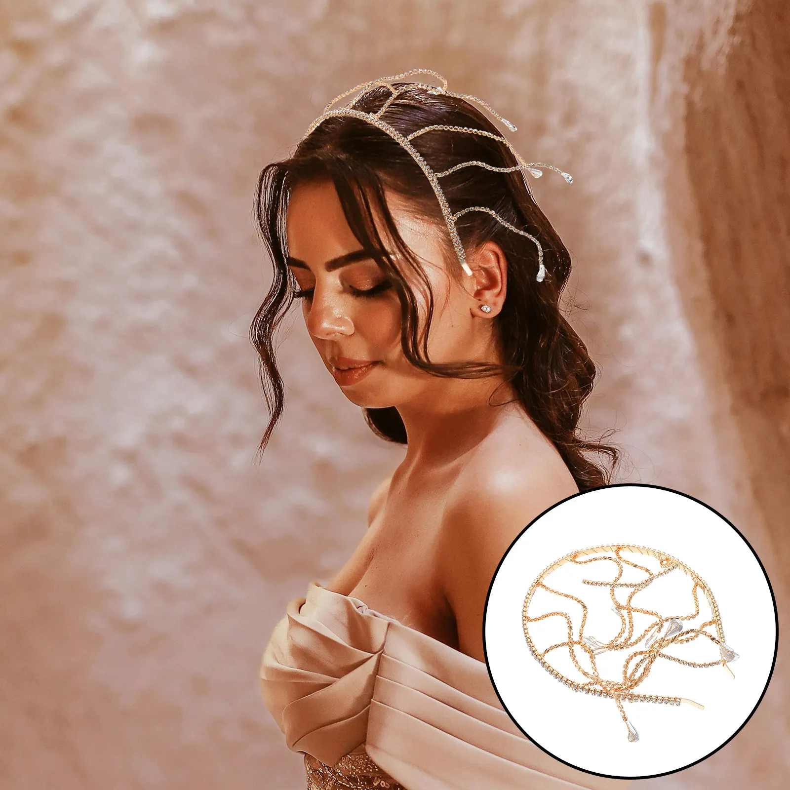 Elegant Rhinestone Bridal Headpiece Handcrafted Wedding Tiara Forehead Chain Headband Hair Jewelry for Brides Hair Jewelry
Elegant Rhinestone Bridal Headpiece Handcrafted Wedding Tiara Forehead Chain Headband Hair Jewelry for Brides Hair Jewelry