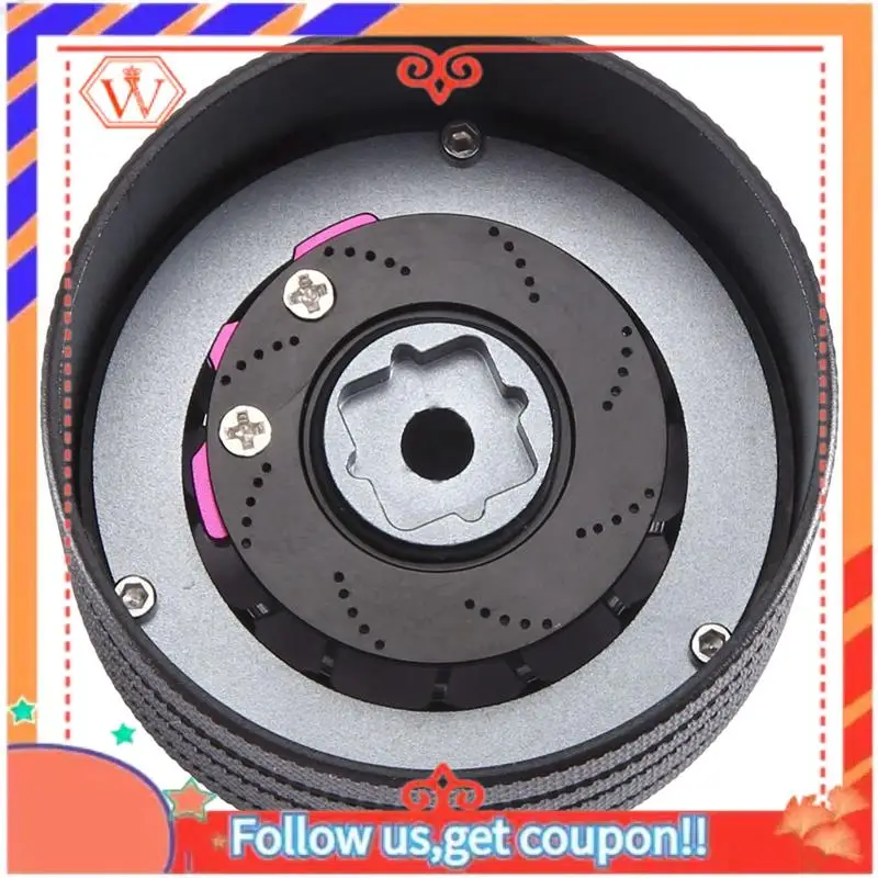 Durable 4X RC Hand Wheel With Brake Disc Brake Caliper For SANWA MT4/FUTABA 4PX/Flysky NB4/KO EX Next/WFLY X9 Transmitter Purple
Durable 4X RC Hand Wheel With Brake Disc Brake Caliper For SANWA MT4/FUTABA 4PX/Flysky NB4/KO EX Next/WFLY X9 Transmitter Purple
