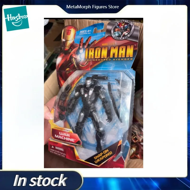 Original Hasbro Marvel IRON MAN THE ARMORED AVENGER WAR MACHINE Anime Figure Collection Toy Model
Original Hasbro Marvel IRON MAN THE ARMORED AVENGER WAR MACHINE Anime Figure Collection Toy Model