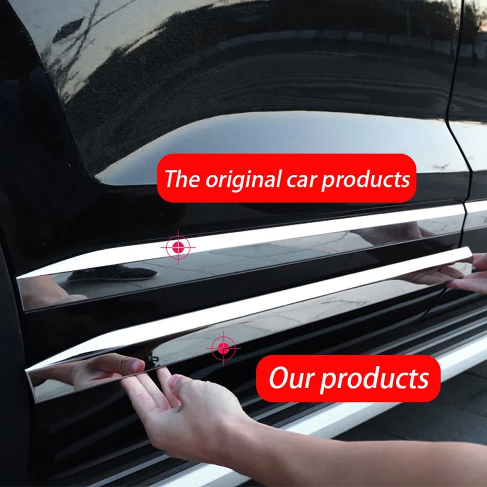 2019-2023 new Touareg door trim strip, door edge strip, stainless steel body trim strip, Touareg exterior decoration modificatio
2019-2023 new Touareg door trim strip, door edge strip, stainless steel body trim strip, Touareg exterior decoration modificatio