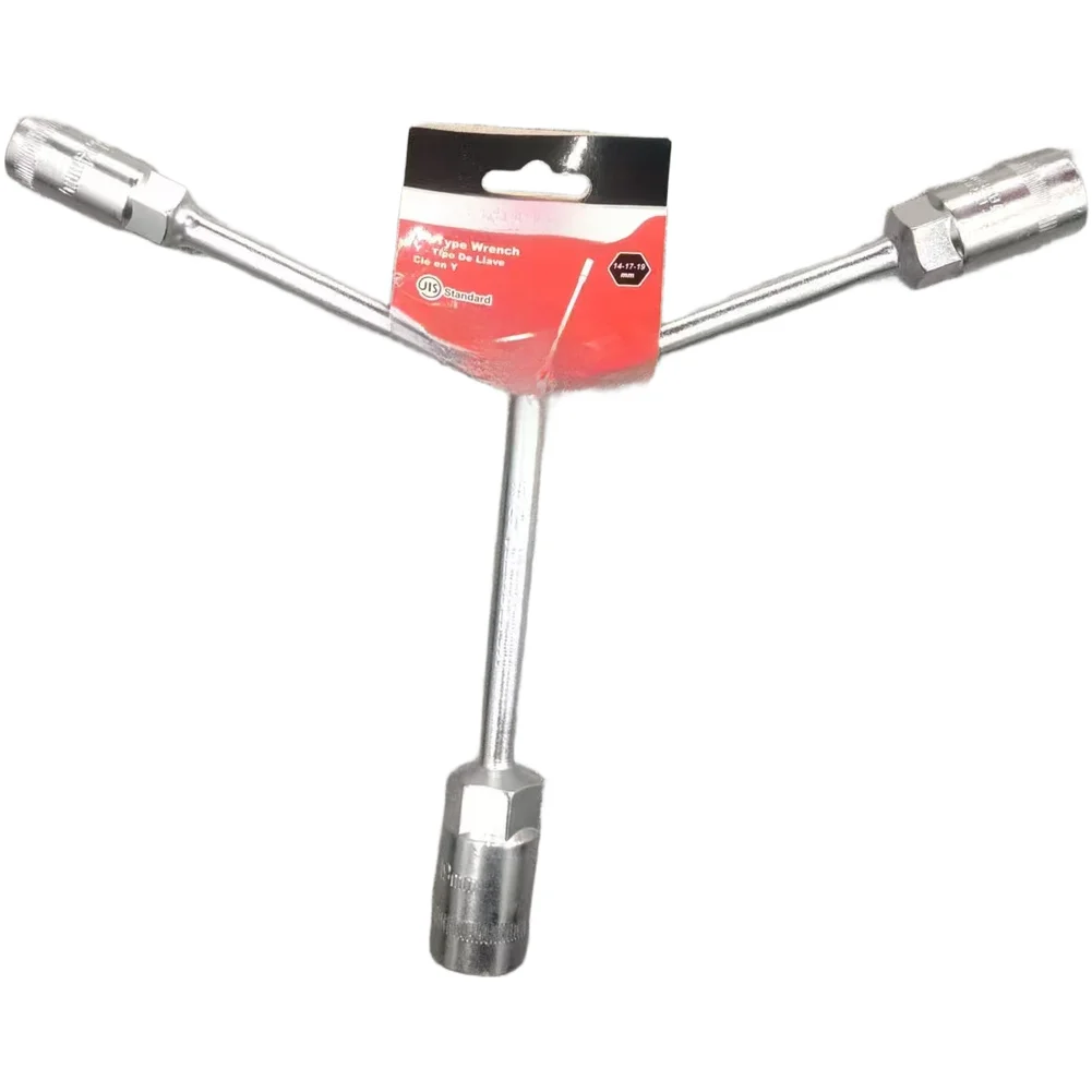Y Format Hex Wrench for For cr V Steel 14 17 19 mm Sizes with Smooth Finish and Consistent Dimensional Tolerance
Y Format Hex Wrench for For cr V Steel 14 17 19 mm Sizes with Smooth Finish and Consistent Dimensional Tolerance