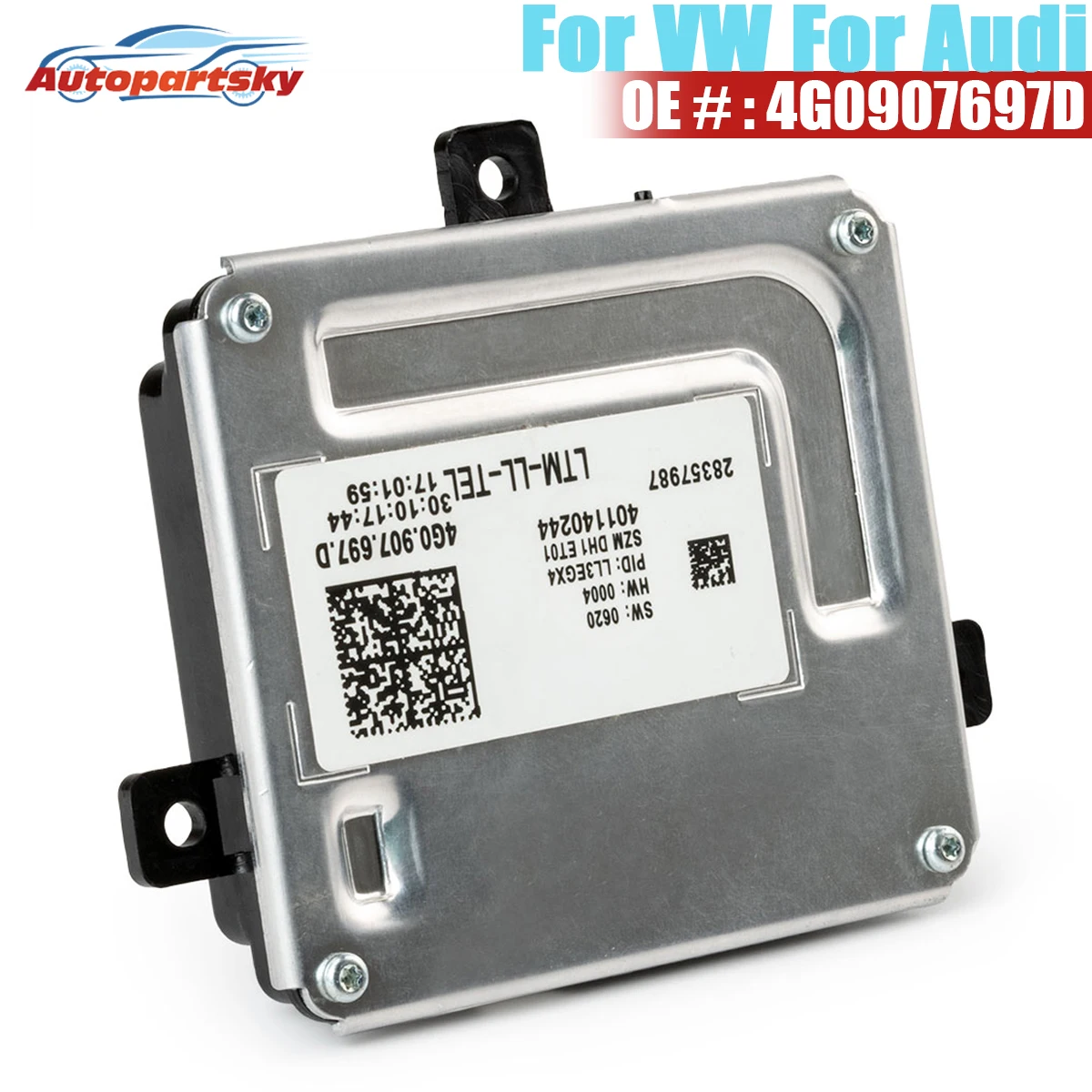 4G0907697D Driving Module Daytime Running Xenon Headlights Follower Controller For Audi Q3 Q5 A4 A5 A6 S4 S5 S6 RS5 TT For VW CC
4G0907697D Driving Module Daytime Running Xenon Headlights Follower Controller For Audi Q3 Q5 A4 A5 A6 S4 S5 S6 RS5 TT For VW CC