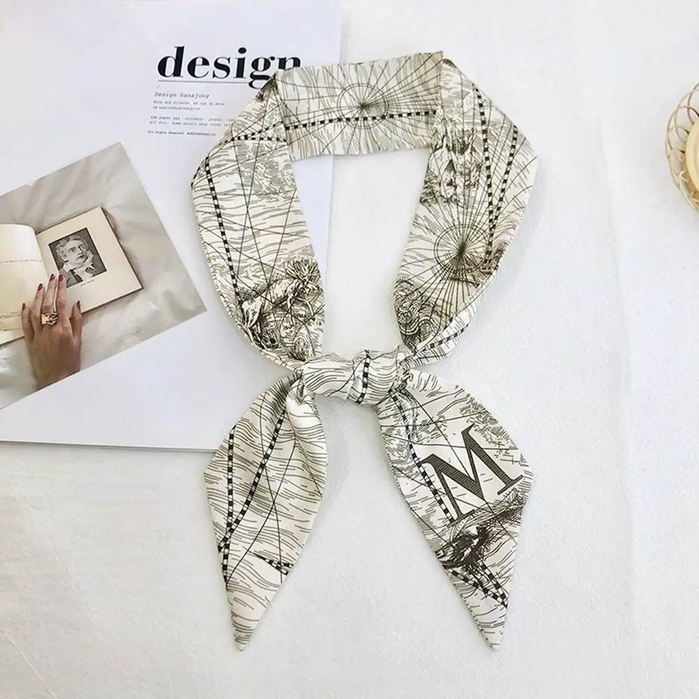 Letters Scarf Satin Silk Scarf Bow Braided Hair Female Headwear Korean Style Headband Printing Hair Scarf Silk Scarf Headband
Letters Scarf Satin Silk Scarf Bow Braided Hair Female Headwear Korean Style Headband Printing Hair Scarf Silk Scarf Headband